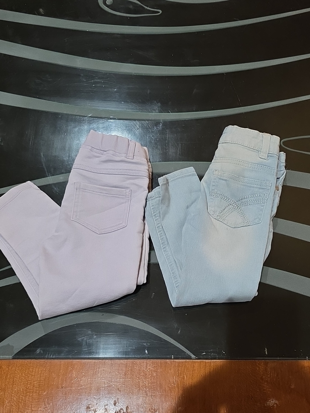 Garanimals Kids Stretch Jeans in Light Pink and Light Gray